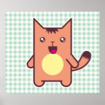 Kawaii cat posters