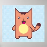 Kawaii cat posters