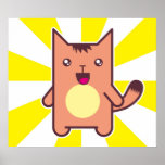 Kawaii cat posters