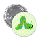 KAWAII CATERPILLAR FUZZY FRIEND buttons