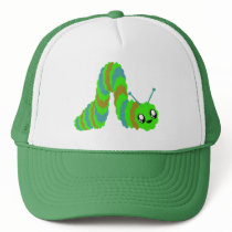 KAWAII CATERPILLAR FUZZY FRIEND hats