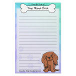 Kawaii Cavalier King Charles Spaniel Stationery