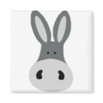 Kawaii Charlie the Donkey Magnet