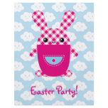 Kawaii checkered rabbit flyers