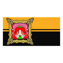 Kawaii Chibi Tomato Fairy Photo Card Template