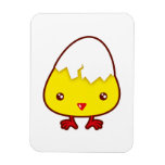 Kawaii chick magnets