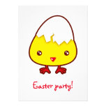 Kawaii chick invitations