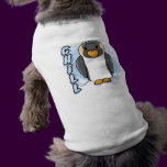 Kawaii Chill Penguin Dog T-Shirt