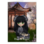 Kawaii China Doll Card
