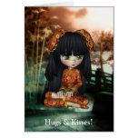 Kawaii China Doll Card