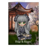 Kawaii China Doll Card