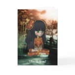 Kawaii China Doll Card