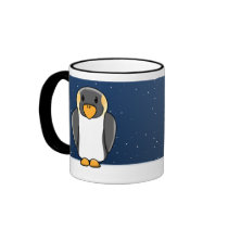 Kawaii Christmas Penguin mugs by ZoologicallyInclined Kawaii Christmas Penguin mugs