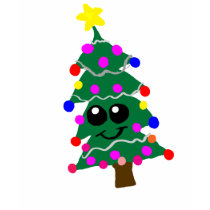 Kawaii Christmas Tree Shirt