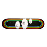 KAWAII CLOUDS RAINBOW HAPPY FACE skateboards