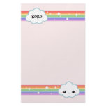 Kawaii Clouds stationery