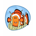 Kawaii Clownfish Ladies TShirt by MenagerieMayhem Kawaii Clownfish Ladies TShirt
