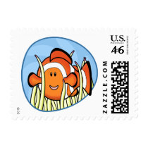 Kawaii Clownfish Postage Stamps