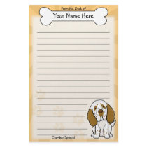 Kawaii Clumber Spaniel Stationery