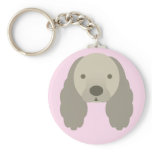 KAWAII COCKER SPANIEL DOGGIE VERY SWEET DOG keychains