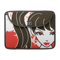 Kawaii Coco the School Girl 13" MacBook Pro Sleeve