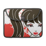 Kawaii Coco the School Girl 13" MacBook Pro Sleeve macbook sleeves