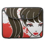 Kawaii Coco the School Girl 15" MacBook Sleeve macbook sleeves