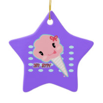 Kawaii Cotton Candy Ornament ornaments
