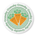Kawaii Crunchy Carrots Magnet by megakawaii Kawaii Crunchy Carrots Magnet