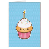Kawaii Cupcake cards