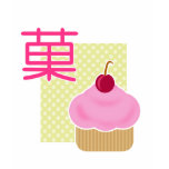Kawaii Cupcake Cherry Candy