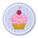 Kawaii Cupcake Cherry Magnet by megakawaii Kawaii Cupcake Cherry Magnet