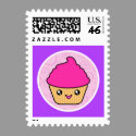 Kawaii Cupcake Custom Postage