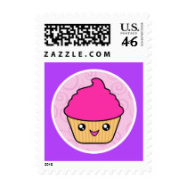 Kawaii Cupcake Custom Postage postage