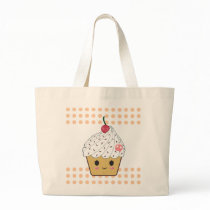 Kawaii Cupcake in Polka Dots bags