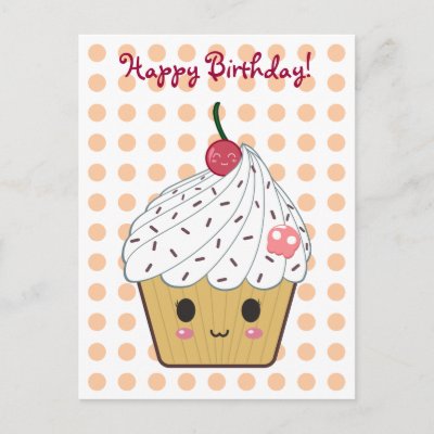 kawaii_cupcake_in_polka_dots_happy_birthday_postcard-p239064854587333330z85wg_400.jpg