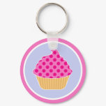 Kawaii Cupcake Keychain