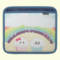Kawaii Cupcake Love ipad sleeves