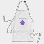Kawaii Cupcake Time Apron by mariannegilliand Kawaii Cupcake Time Apron
