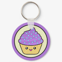 Kawaii Cuppy Cake Keychain