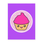 Kawaii Cuppy Cake Pink Cupcake
