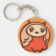 Kawaii Curious Owl Key Chain