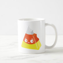 Kawaii Cute Bitten Candy Corn Mugs