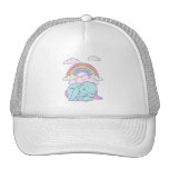 Kawaii Cute Cartoon Bunny Rabbit Rainbow hats