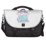 Kawaii Cute Cartoon Bunny Rabbit Rainbow commuterbag