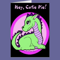 Kawaii Cute Dragon Birthday cards