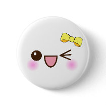 kawaii cute face pins