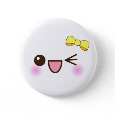 kawaii cute face pins by sugarcakesstore happy little face