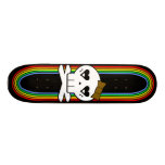 KAWAII CUTE SKULL RAINBOW DECK skateboards