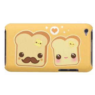 Kawaii cute toasts couple casematecase